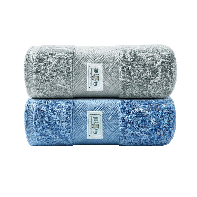 Grace Towels, 7A Antibacterial Xinjiang Cotton, 2-Pack Face Towels, Soft Pure Cotton Home Bath Towels for Washing And Sports