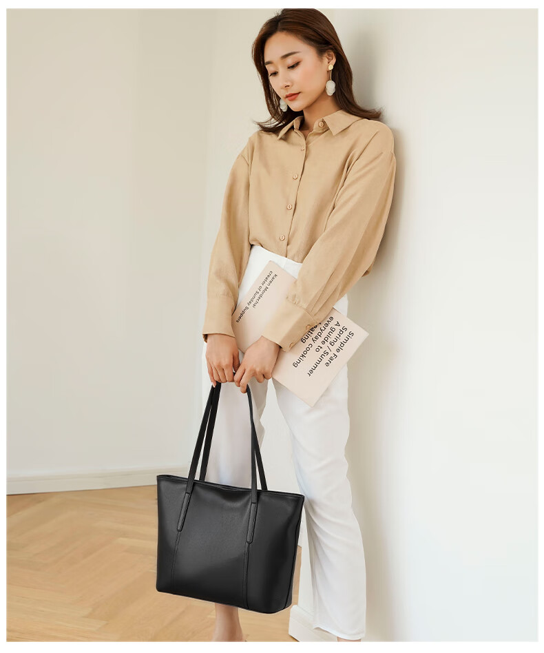 FOXER Leather Women's Large Capacity Crossbody Shoulder Tote Handbag Gift for Girlfriend Birthday 6