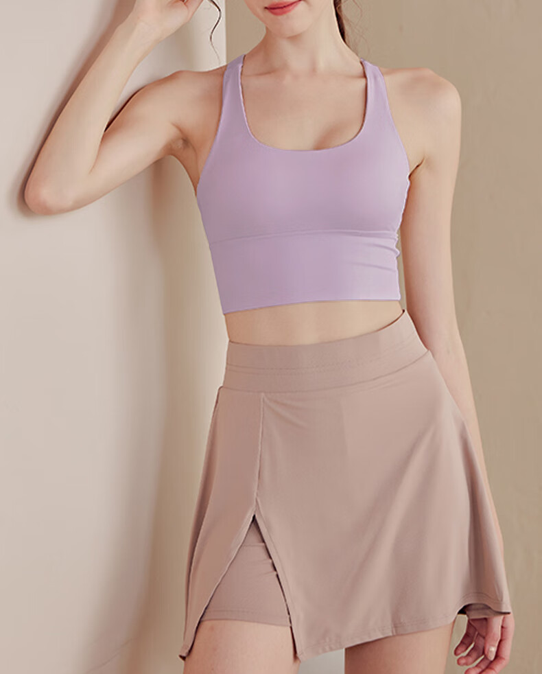 XUEXIMAN Sports Bra for Women, Beautiful Back Design, High-Impact Crossback, Anti-Shock, Push-Up, Anti-Sagging, Fitness Vest, Yoga Bra 18