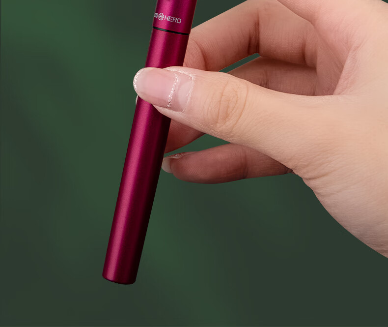 HERO E501 Iridium Nib Fountain Pen EF Tip Blue Matte New Year Gift Stylish Business Office Student Writing Practice Ink Pen 4