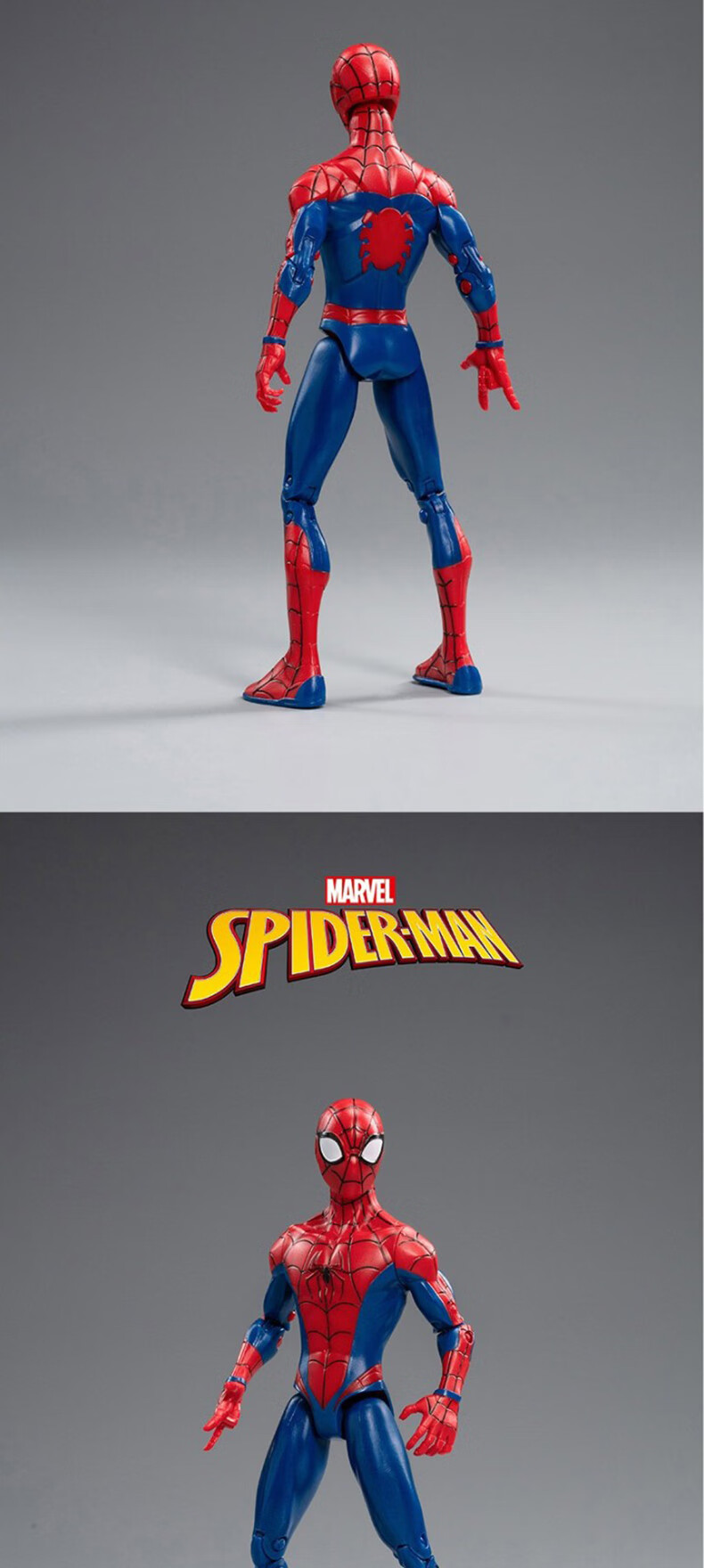 Marvel 7-Inch Classic Spider-Man Articulated Action Figure, Boy's Birthday Gift 12