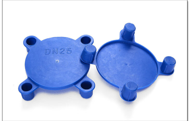 qefh法兰保护盖塑料四眼法兰盖端面保护盖堵盖阀门盖帽闷盖堵头防尘