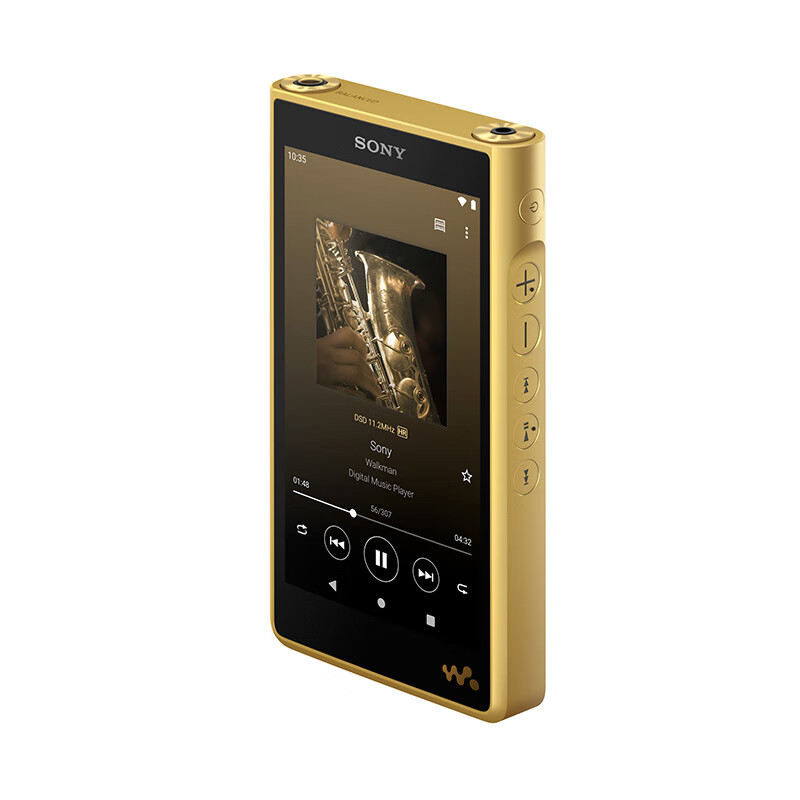 SONY NW-WM1ZM2 Hi-Res High-Resolution Music Player/MP3 Hi-Fi Lossless Flagship, Oxygen-Free Copper Gold-Plated Body, Jin Zhan 2nd Generatio