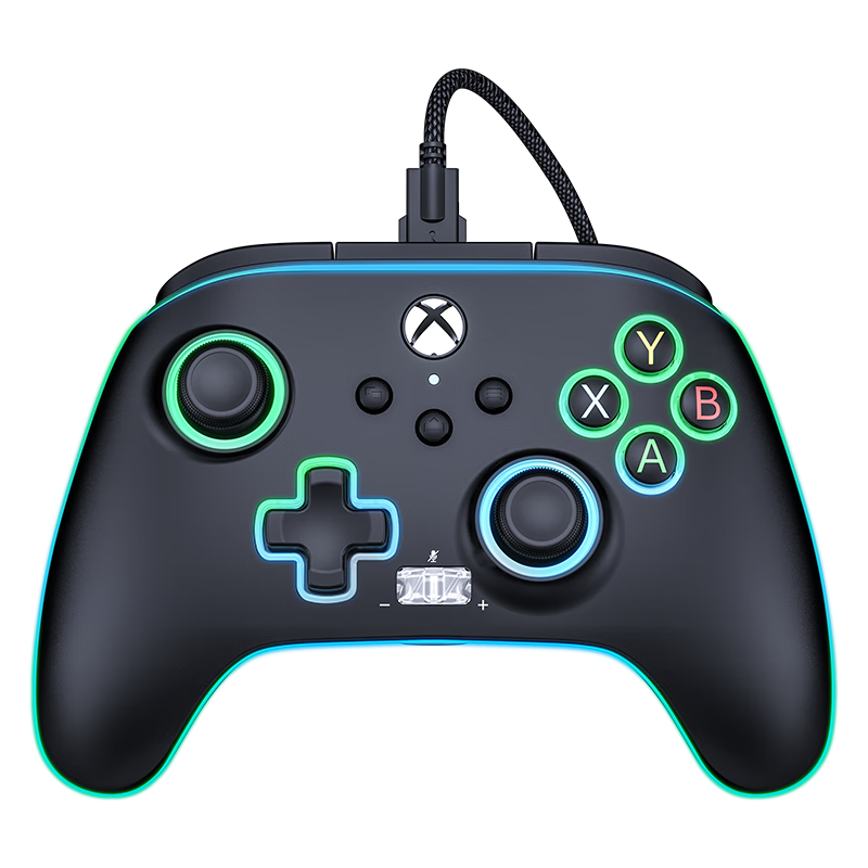 PowerA Official Microsoft Authorized Xbox Game Light-Up Controller for PC Steam Computers Xbox Series Dual Joy-Con Monster Hunter: World - End of Yamato