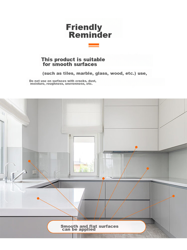 Jinlongxing Kitchen Oil-Proof Sticker, Cabinet Waterproof And Moisture-Proof Adhesive, Hanging Cabinet Wall Transparent Self-Adhesive Heat-Resistant Protective Film, 5 Meters 14