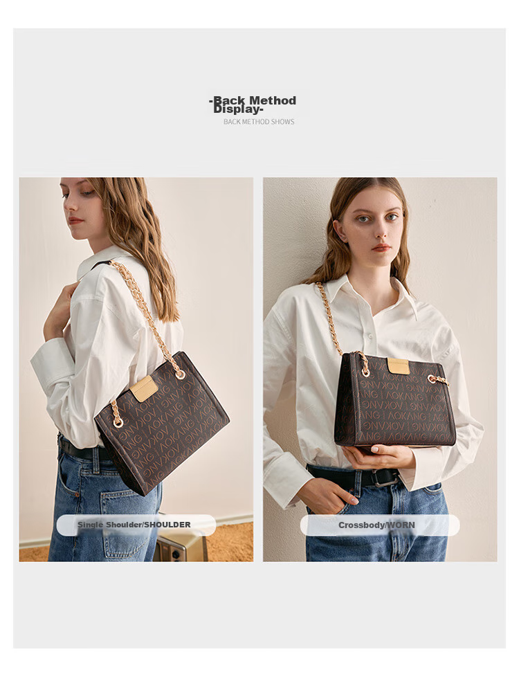 Aokang Women's Handbag 2026 New Trendy Tote Bag Commuter Crossbody Shoulder Bag Birthday Mother's Day Gift for Girlfriend Or Wife 9