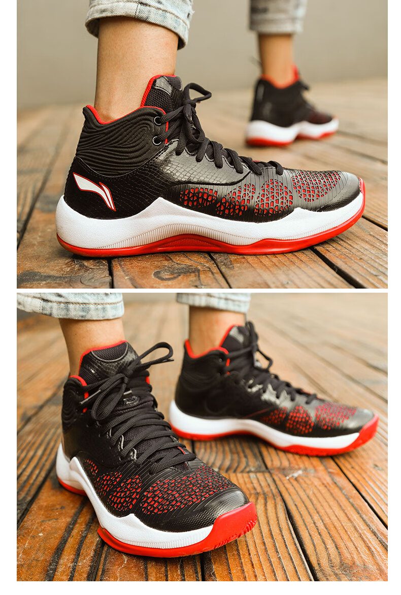 李宁音速5td篮球鞋男低帮2020年秋季新款透气球鞋减震耐磨运动鞋