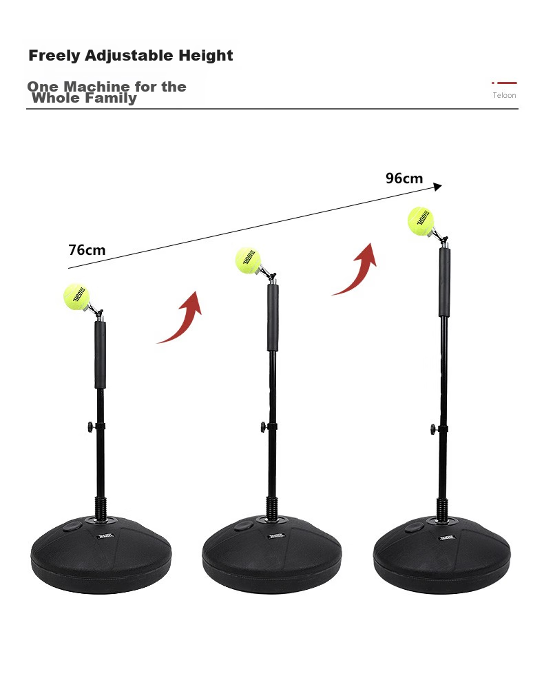 Teloon Tennis Racket Training Device for Single Practice with Fixed Rebound Ball T-1803 5