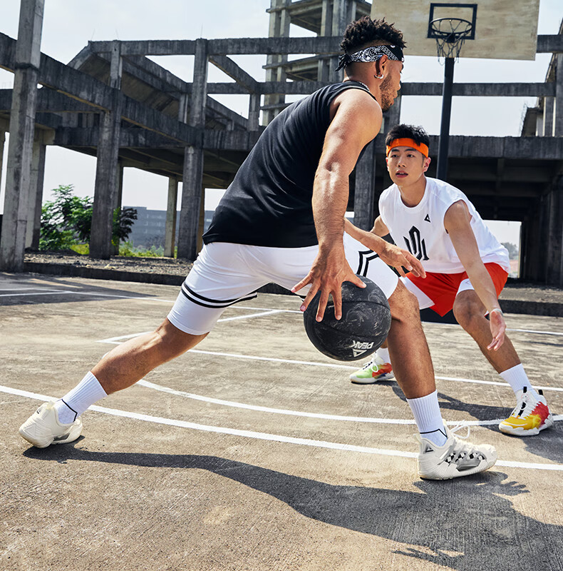 PEAK Taijiyanwu 2.0 Basketball Shoes for Men, Outdoor Performance Sports Shoes, Shock-Absorbing And Wear-Resistant Competition Sneakers DA510001 22