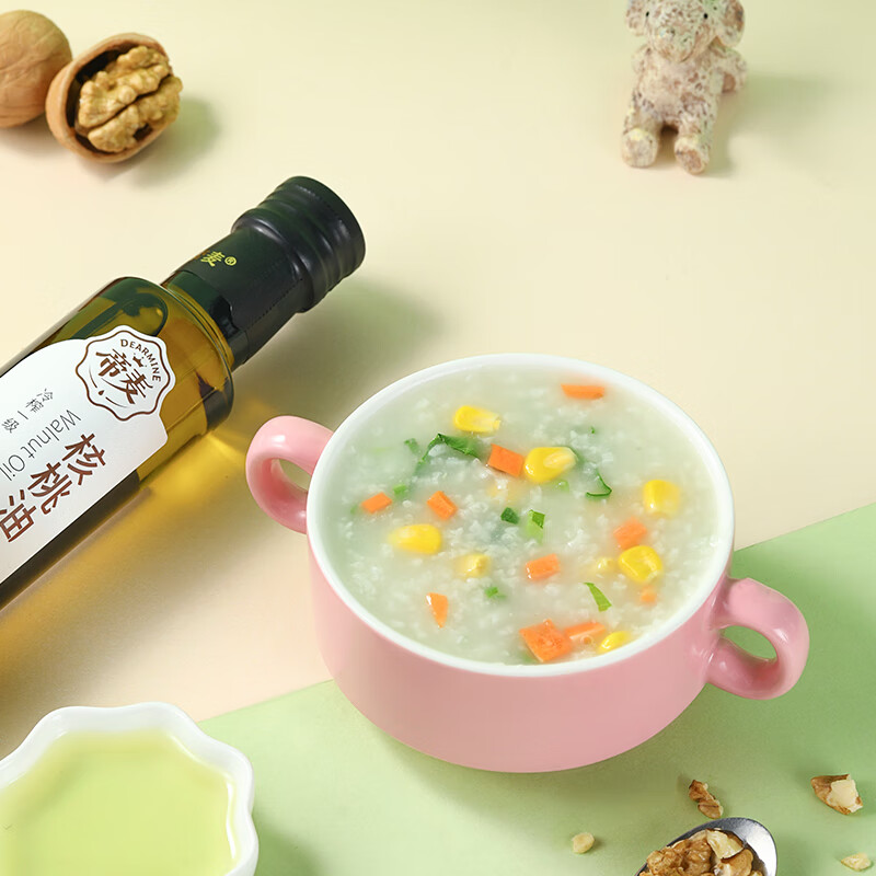 帝麦核桃油258ml 物理冷榨 适用于儿童宝宝孕妇食用油热门商品