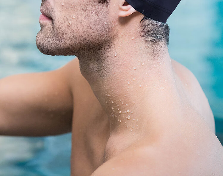 Li-Ning (Lining) Swimming Cap for Men And Women, Comfortable Long Hair PU Coated Swim Cap LSJK858-2 Blue 5
