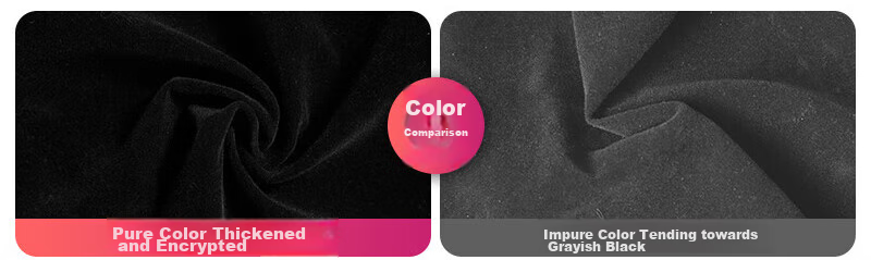 Beiyang 1.5*1 Black Background Fabric, Flocked Fabric, Photography Backdrop Stand, Solid Color Thickened Light-Absorbing Portrait ID Photo Velvet Backdrop, Flocked Photography Cloth, Curtain Stand, Blackout Cloth 4
