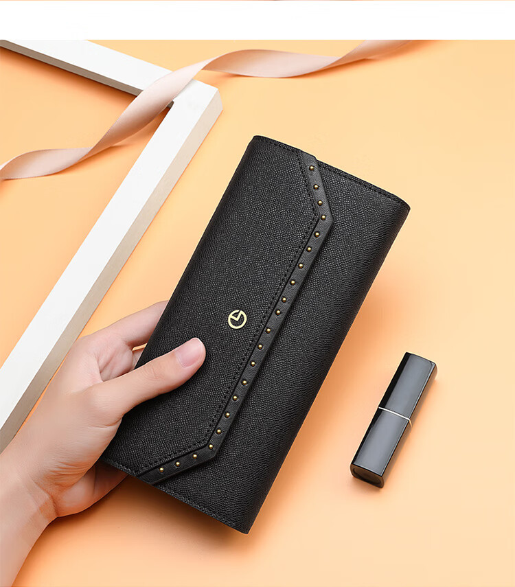 Goldlion Women's Wallet, Fashionable Long Style, Large Capacity Purse, Gift Box, Birthday Present 17