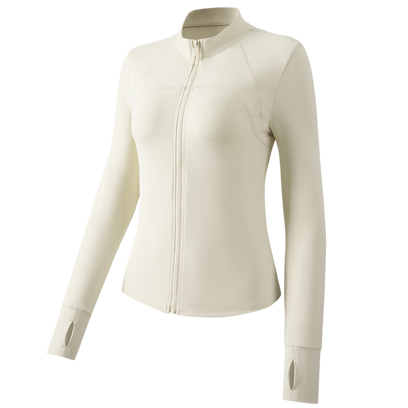 361° Women's Sports Jacket for Spring And Autumn, Running Fitness Wear, High-End Yoga Outfit, Long-Sleeve Athletic Top Coat