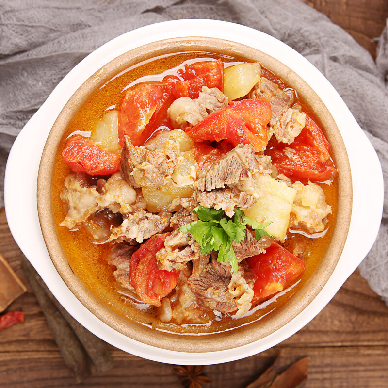 伊赛 （绿色产品）国产黄牛 原切筋头巴脑2斤