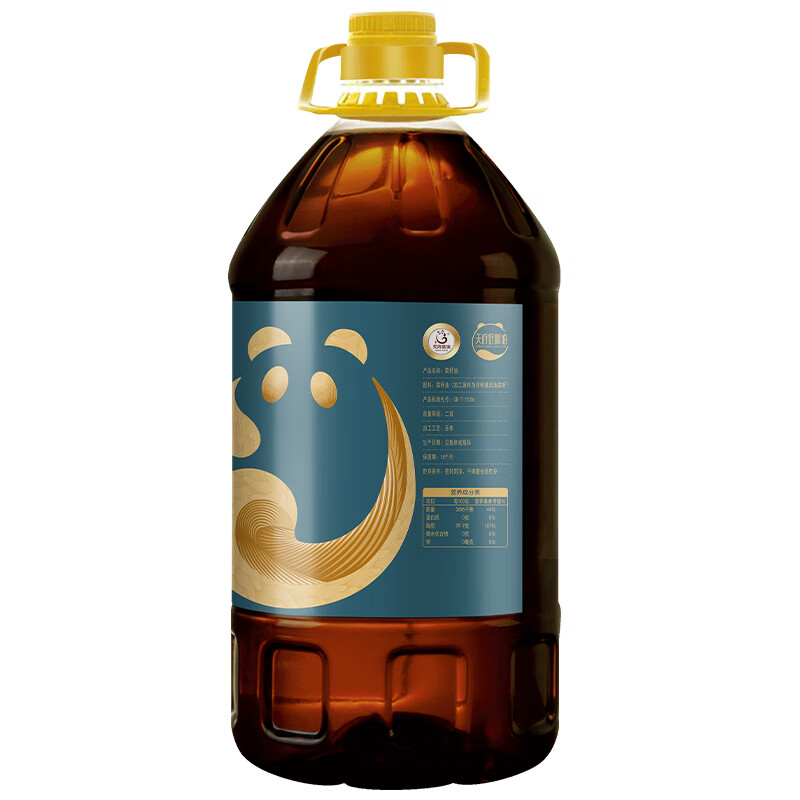 天府菜油【保真菜籽油】四川压榨浓香菜籽油4L 四川风味非转基因 国企出品