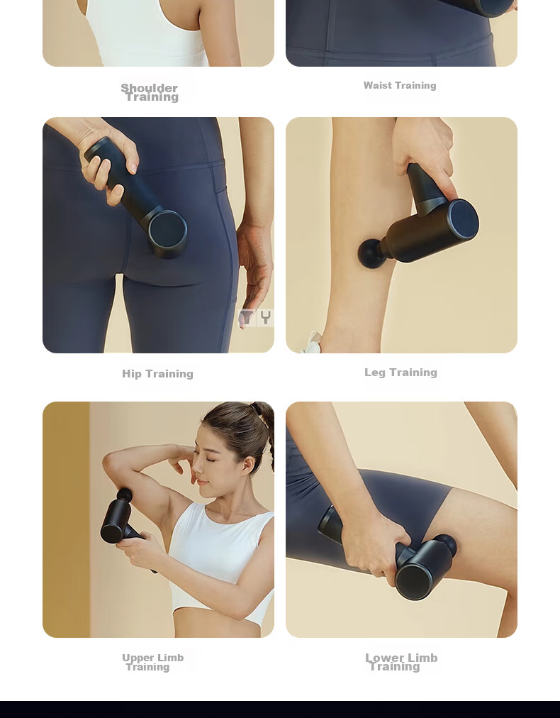Hongmengzhixuan Rongtai G36 Professional Fascia Gun Massager Neck Membrane Gun Full Body Shoulder Neck Waist Back Muscle Relaxation Huawei Smart Control Sports Fitness Birthday Gift for Boyfriend Girlfriend 6