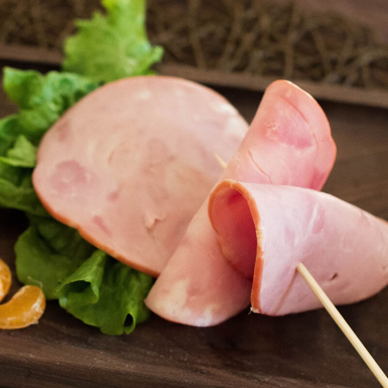 恒慧火腿切片150g 共9片猪肉香肠早餐食材春节年货年夜饭即食独立装
