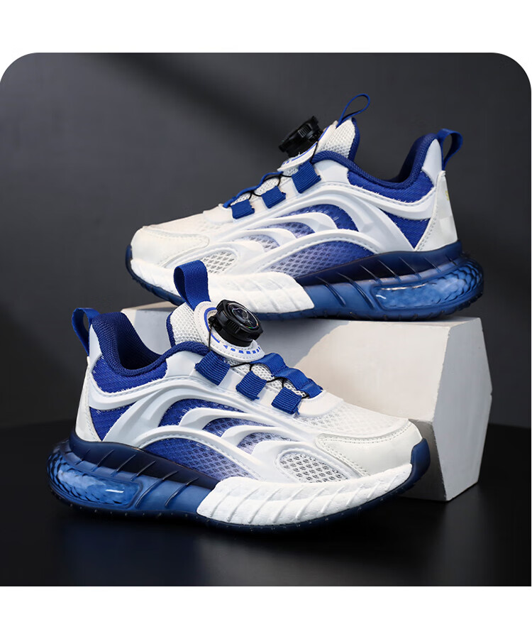 SNOOPY Children's Sneakers, Kids' Sports Shoes, Shock-Absorbing Lightweight Casual Shoes, Boys And Girls White Shoes, 0099 White, Size 32 14