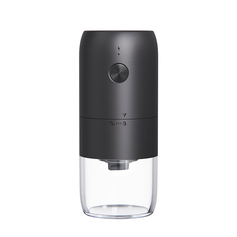 CLITON Electric Coffee Grinder Hand Crank Coffee Bean Grinder Portable Hand Drip Coffee Grinder Automatic Coffee Powder Grinder