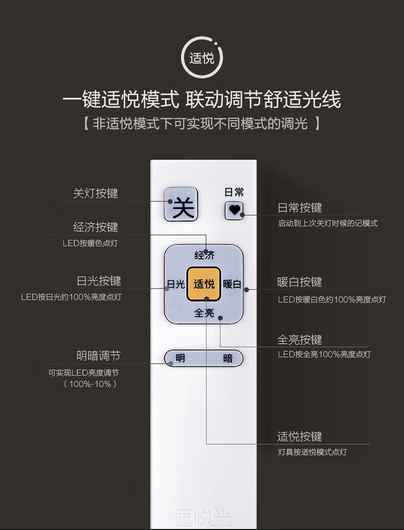 松下panasonic吸顶灯客厅灯无极调光调色书房主卧室灯具现代简约led吸