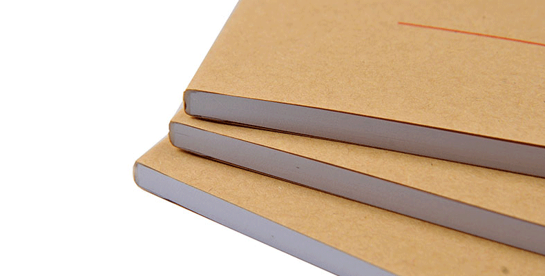 DiLe Premium Series 36K Work Manual Custom Notebook Kraft Paper Small Size Work Manual Journal Pocket Notebook 60 Sheets/book 4448-36K (Pack of 10) 14