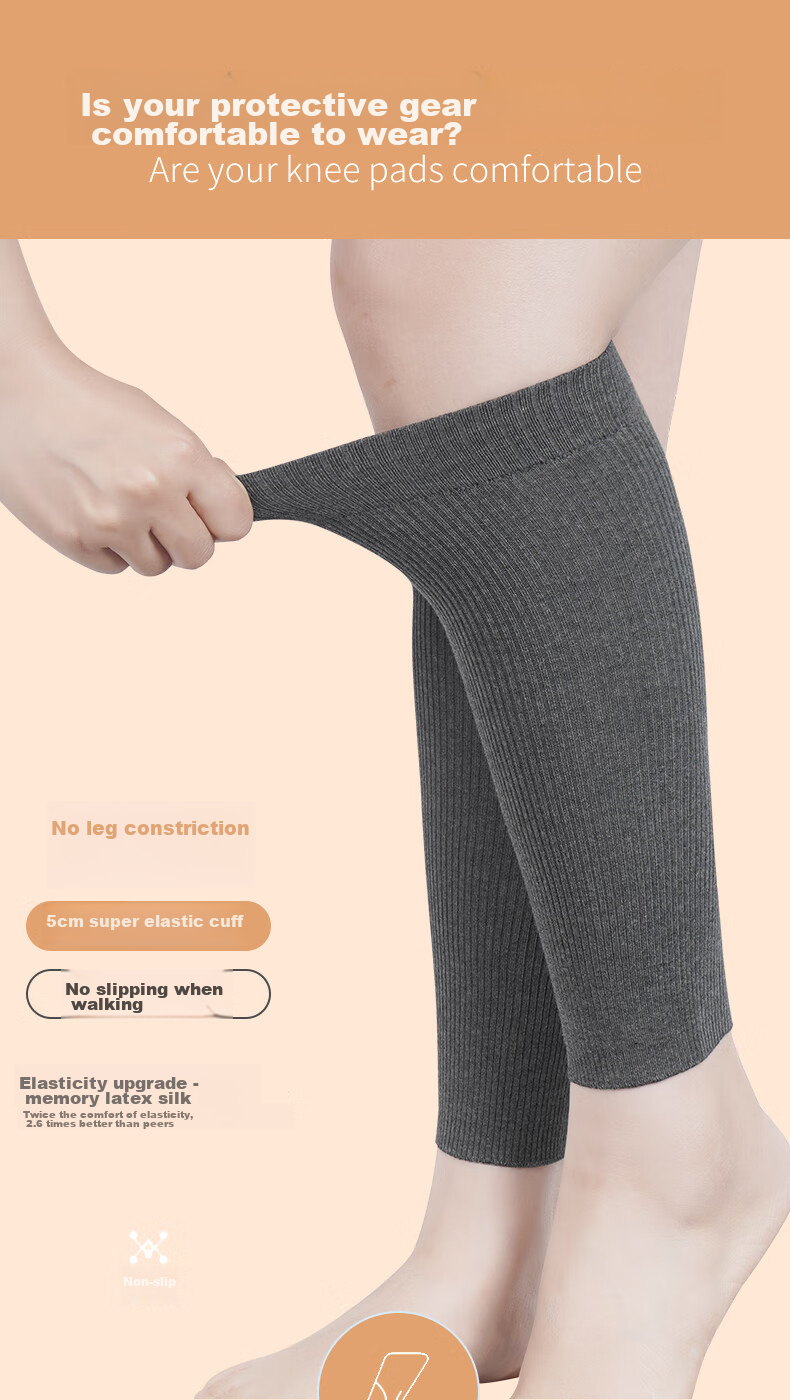 NAILEKESI N Leg Warmer, Calf Protector, Foot And Ankle Warming Sleeve, Leg Guard, Sock Cover for Cold Legs, Miracle Solution for Cold Feet 6