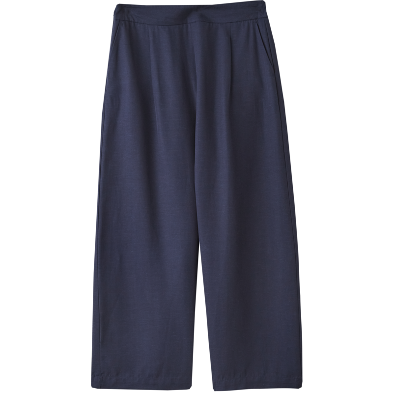 Dme [Sea Salt Mint] Summer Loose-Fitting Commuter Slimming Wide-Leg Cropped Casual Pants