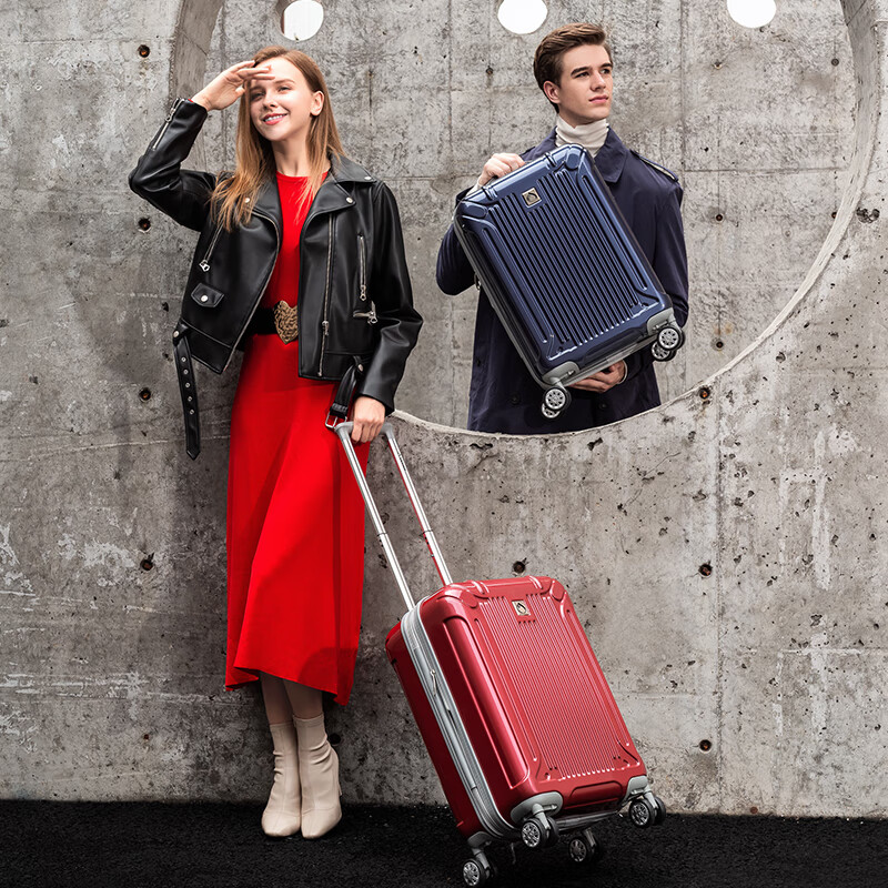 Чемодан Diplomat TC-601, 20 дюймов, ABS+PC, с кодовым замком, унисекс, для путешествий