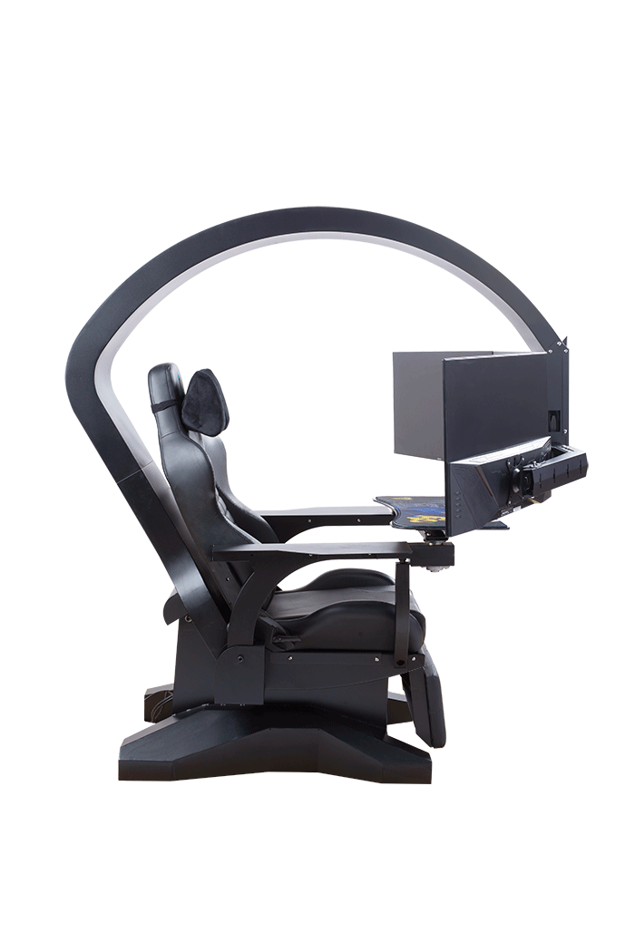 卉芸冉 风锐指挥官电竞椅太空舱电竞桌椅一体网吧网咖游戏舱带按摩抖