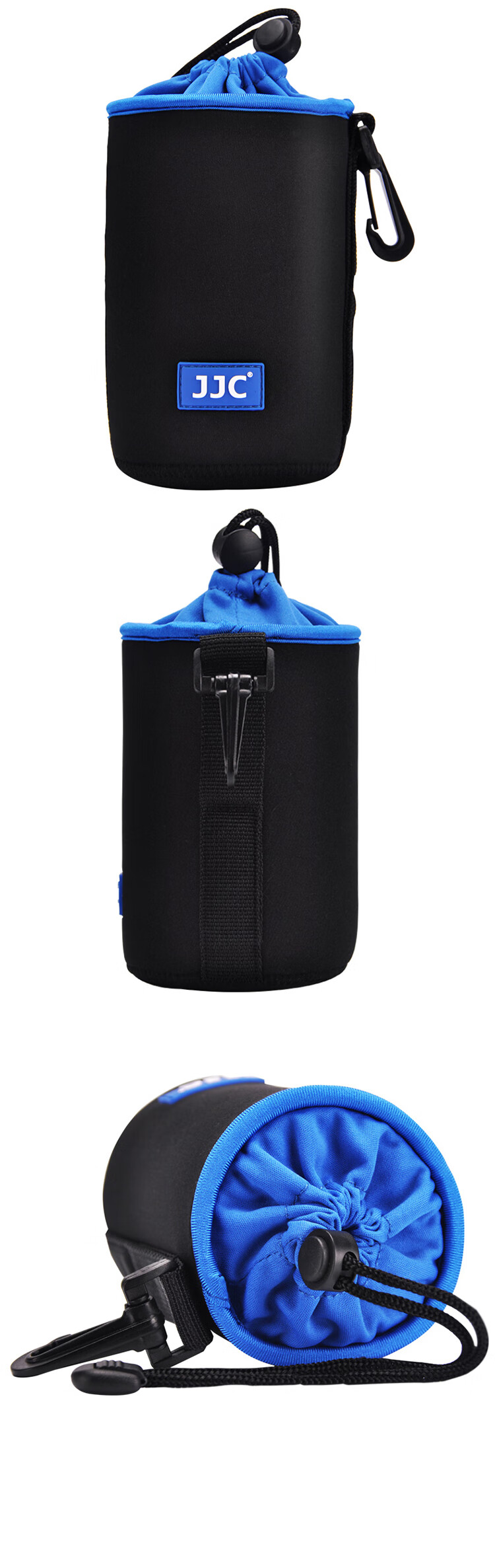 JJC Camera Lens Bag Storage Case Protective Cover for DSLR Mirrorless Lenses, Suitable for Canon 70-300, Nikon 24-70 F2.8, Sony, Fuji, Tenglong 10