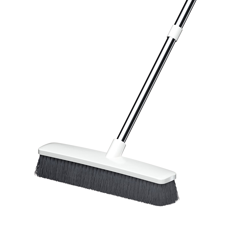 OKwife Cleaning Brush, 32CM Extra-Large Hard Bristle Floor Brush, Long-Handled Crevice Brush for Bathroom, Toilet Floor And Wall Cleaning Tool