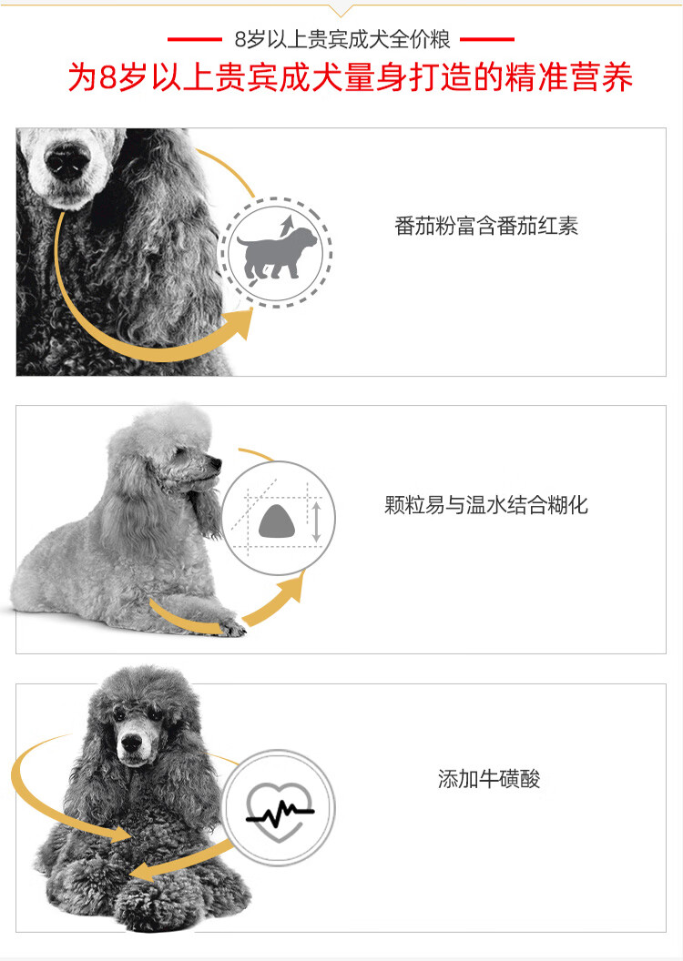Royal Canin 皇家狗粮贵宾成犬全价粮 8岁以上 Pda26 6 5kg 商品详情 Royal Canin 皇家狗粮贵宾成犬全价粮 8岁以上 Pda26 6 5kg 商品详情