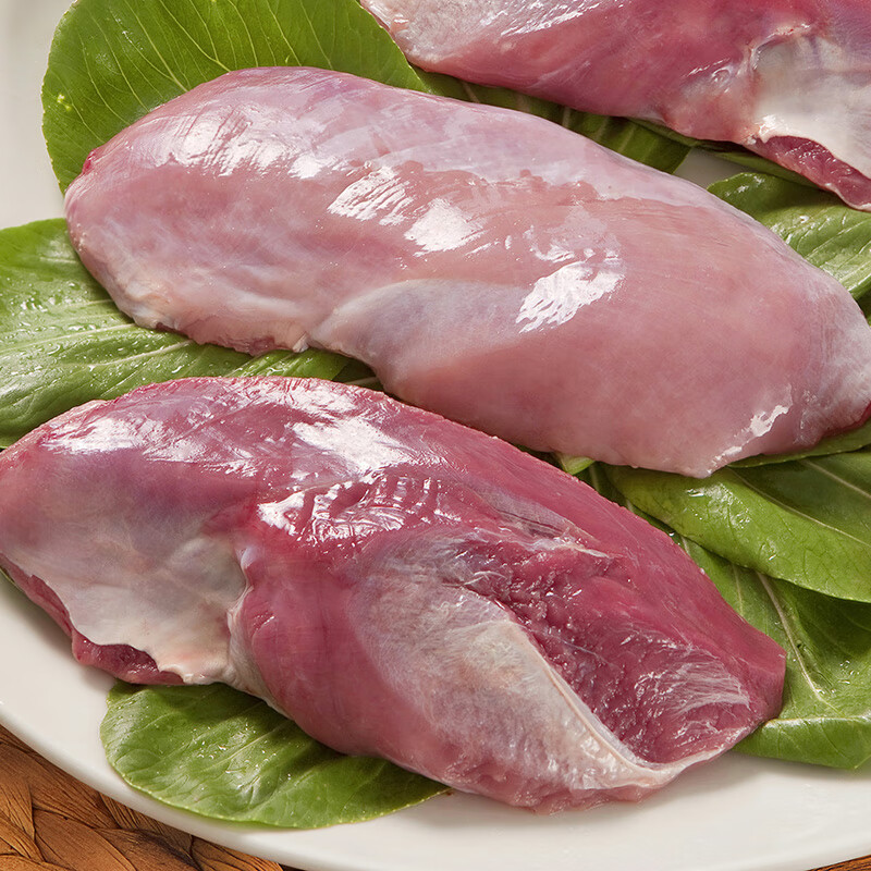 华英（HUAYING）精切去皮鸭胸肉2斤冷冻鸭脯肉烧烤健身食材