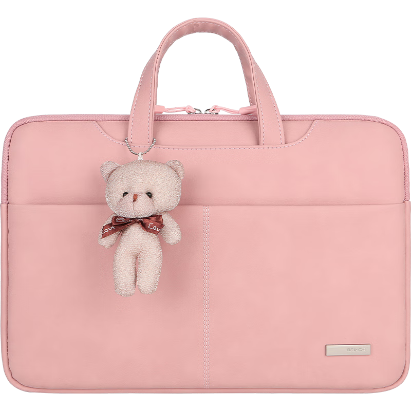 BRINCH Women's Handheld Laptop Bag for 12/13.3-Inch Devices, Compatible with Xiaomi And Huawei, Large Capacity Lightweight Laptop Bag
