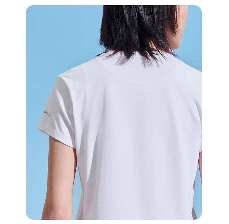 Columbia Women's Short Sleeve T-Shirt 26 Summer Outdoor Omni-Wick Quick-Dry Top XR8695 348 XL 9