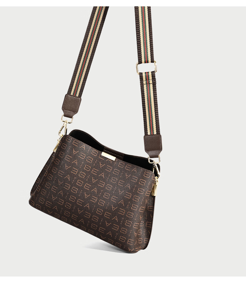 Aiqinghai Handbag, Women's Crossbody Bag, High-End Brand Shoulder Bag, Large Capacity, Light Luxury, Birthday And Mother's Day Gift, Practical Present for Mom 16