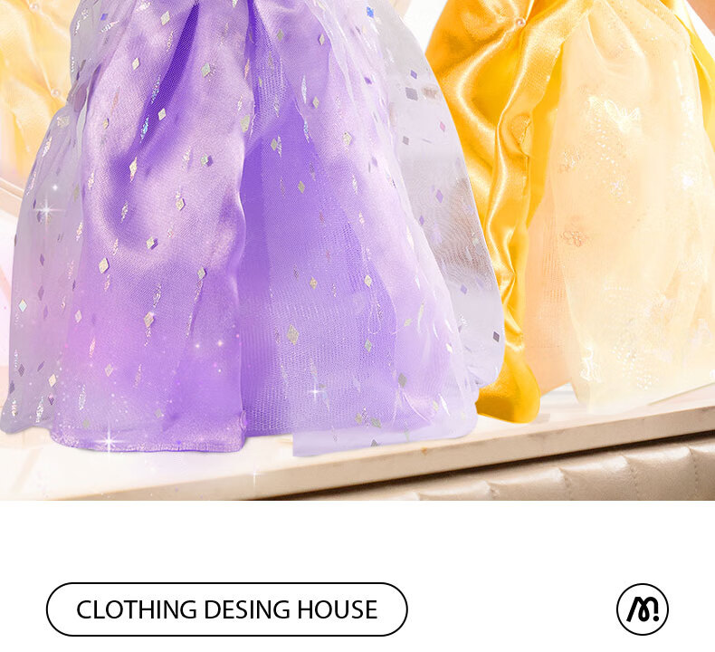MiDeer Children's Hanfu Handmade DIY Clothing Material Kit, Chinese Style Formal Wear, High-End Customization - Shengshi Nishang Children's Gift 12