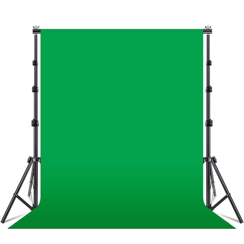 LATZZ 3*2 Meter Professional Live Streaming Green Screen Backdrop, Chroma Key Cloth, Thickened Solid Color Green Cloth Background, Photography Cloth, Video Recording Green Screen, Portable Green Cloth
