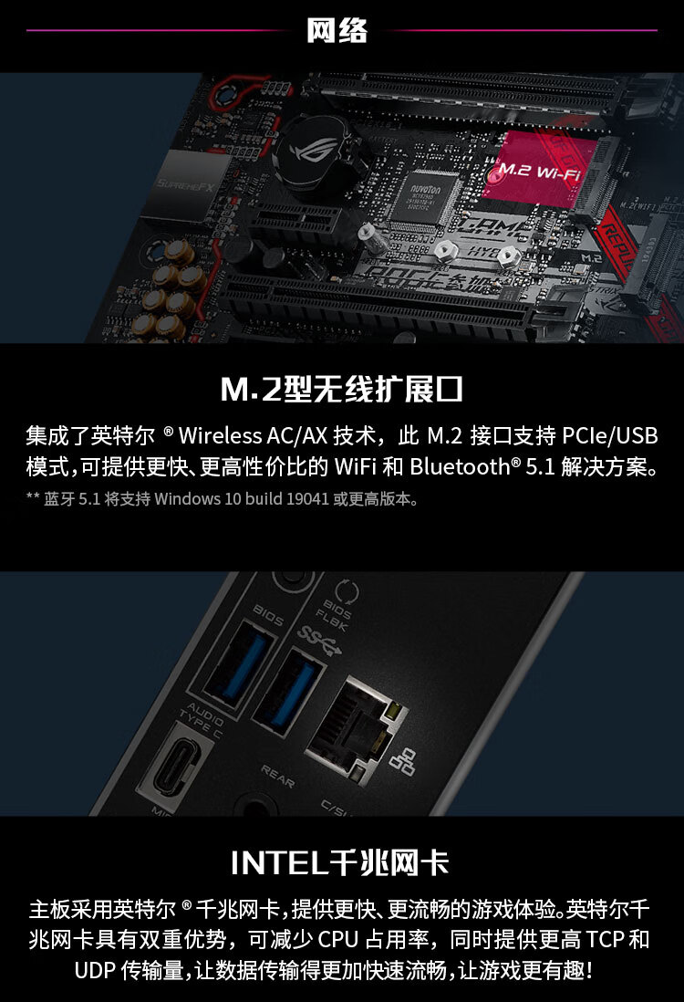 华硕家国度rogrogstrixb460ggaming主板支持cpu105001040010400fintel