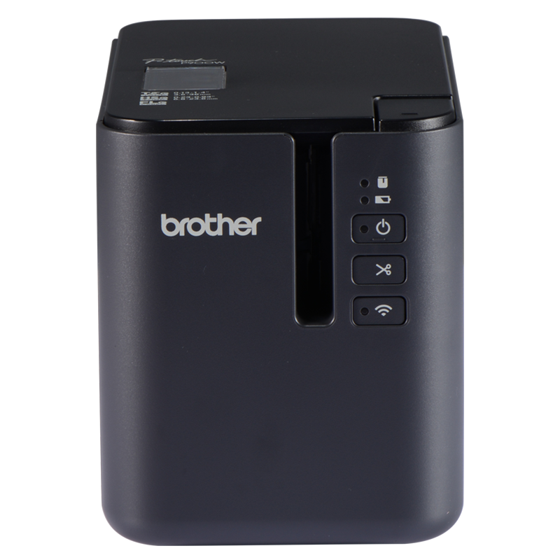 Brother PT-P900W Computer Label Printer Fixed Asset Label Maker Office Label Printer for Documents, Files, Archives And Contracts Server Room Switch Network Cable