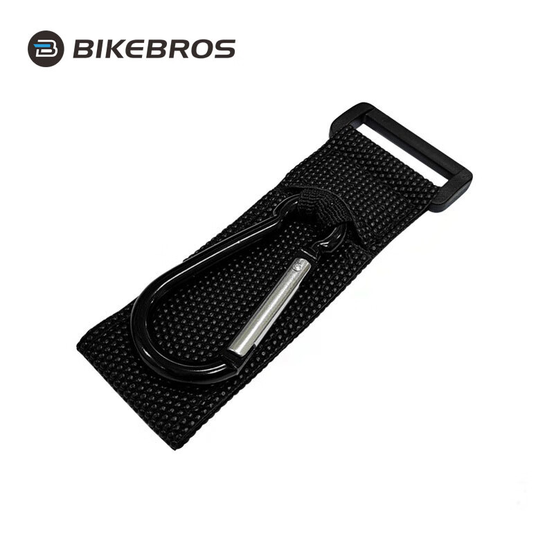 BIKEBROS Electric Bike Hooks, Front-Mounted Hook for Hanging Items without Drilling, Universal for Electric Bicycles, Scooters, Motorcycles, Helmet, Handlebars Storage Hooks (Black Hooks, One Pair)