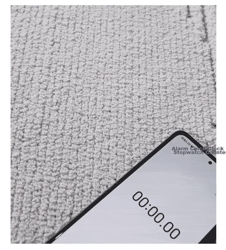 BULULOM Bathroom Non-Slip Foot Mat, Absorbent Bath Mat, Thickened Door Mat for Bathroom, Natural - Dark Gray 40*60cm 8
