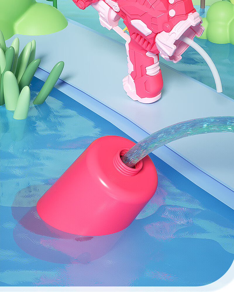 Aichiyu Kids Prank Double-Sided Front and Back Water Gun Splash Spraying Toy Water Gun for Boys and Girls 9