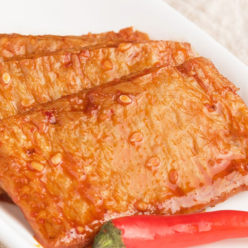 金磨坊手撕素肉卷豆干麻辣仔鸡味20g*20包/盒素牛排解馋零食大礼包