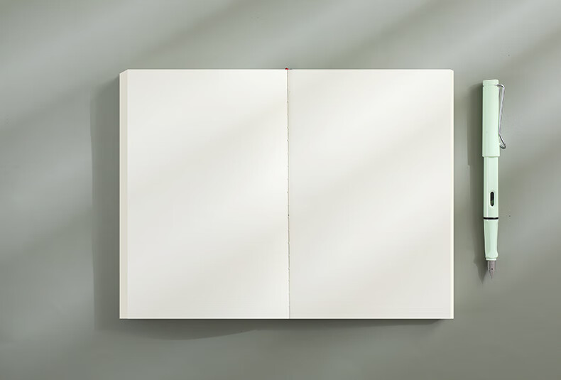 Faramon A5 Thickened Blank Notebook Soft Leather Artistic Exquisite Draft Book White Paper Illustration Doodle Diary Minimalist Stationery College Student Copywriting Journal Custom A5 Black 10