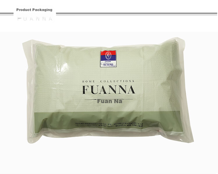FUANNA Pillow, Tea-Scented Cassia Seed Cervical Pillow, Pure Cotton Antibacterial Herbal Pillow Core, Comfortable Sleeping Neck Support Pillow, Single Piece 74*48cm 16