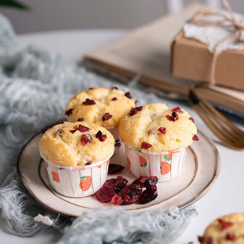 百钻玛芬蛋糕预拌粉原味300g马芬蛋糕烘焙原料 家用自制纸杯蛋糕材料