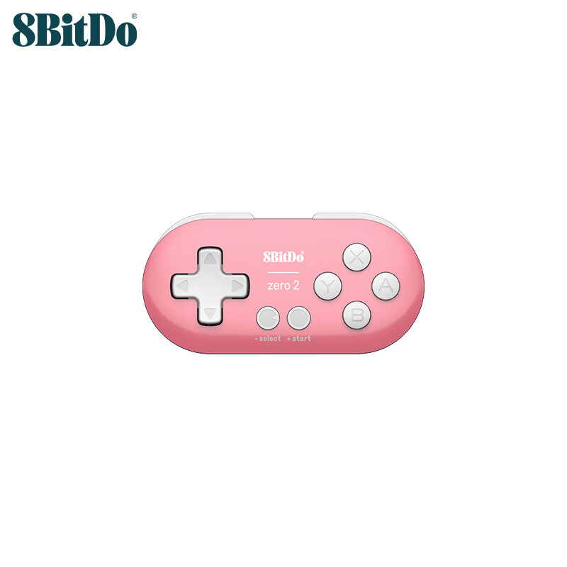 8BitDo Zero2 Mini Game Controller, Anki Shortcut Tool, Drawing Shortcut Assistant, Wireless Mobile Switch Game Console Steam, Cherry Blossom Pink