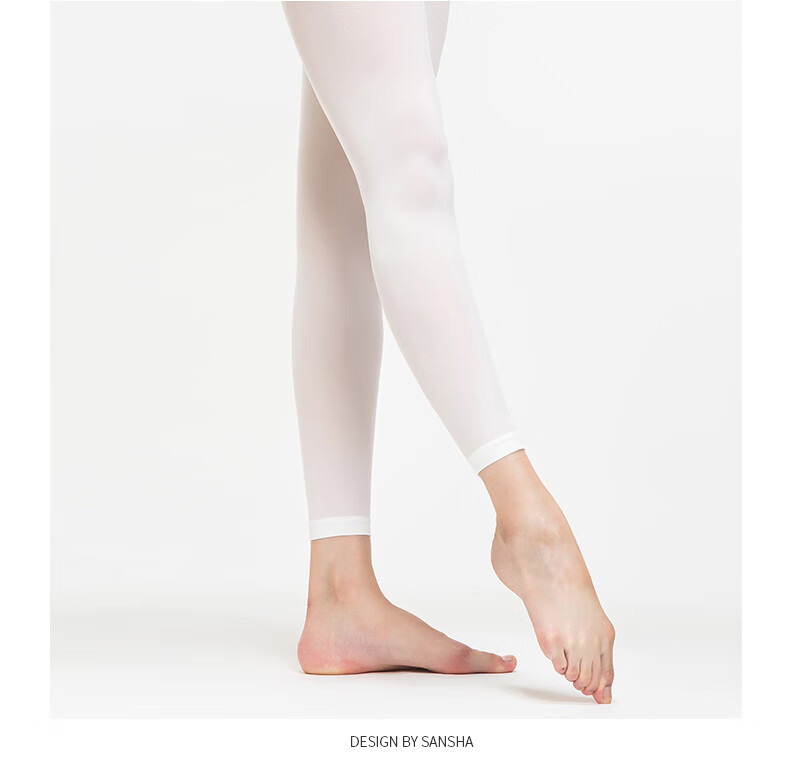 Sansha Ballet Dance Tights, Women's Footed Stockings, 9/10 Inch Thigh-High Socks for Dance Performances, T87 Pink 4